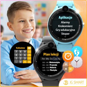 Smartwatch Zegarek Dla Dzieci 4G LTE Rozmowy Aparat Wideo Lokalizator GPS 6