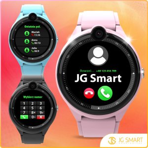 Smartwatch Zegarek Dla Dzieci 4G LTE Rozmowy Aparat Wideo Lokalizator GPS 9