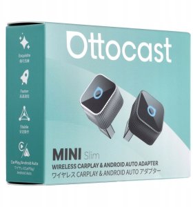 Bezprzewodowy Adapter samochodowy OTTOCAST Mini Cube T2 srebrny 6