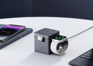 Ładowarka Anker Cube 3w1 stacja ładująca MagSafe indukcyjna ładowarka 15W+zasilacz30W 4