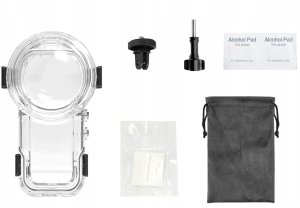 Obudowa Podwodna Wodoodporna Wodoszczelna Futerał Do 60m Do Insta360 X5 / X 5 / Pu760t 3