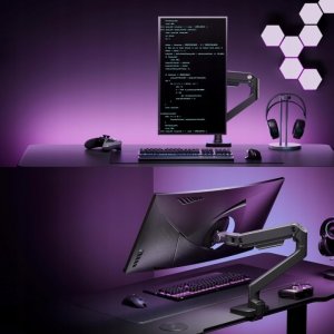 ARES WING GDT1004BK Uchwyt do monitora do ekranów 17-49'' 20 kg 3