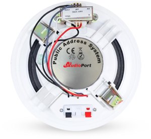 AudioPort Głośnik sufitowy 6'' 5-10W/100V AB104 one size 7