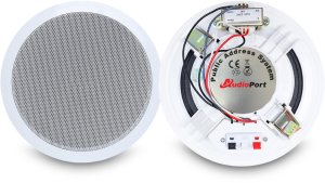 AudioPort Głośnik sufitowy 6'' 5-10W/100V AB104 one size 8