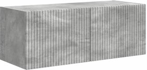 vidaXL Szafka pod telewizor Betonowy 60 x 31 x 29.5 cm 2