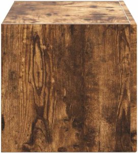 vidaXL Szafka pod telewizor Dąb wędzony 60 x 31 x 29.5 cm 7