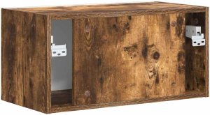 vidaXL Szafka pod telewizor Dąb wędzony 60 x 31 x 29.5 cm 8