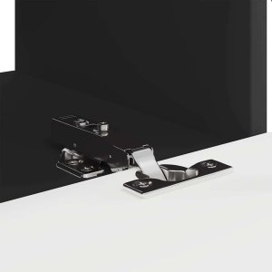 vidaXL Szafka pod telewizor czarna 60 x 31 x 29.5 cm 10