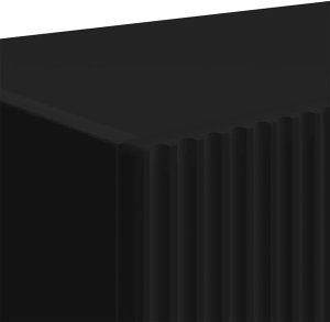 vidaXL Szafka pod telewizor czarna 60 x 31 x 29.5 cm 9