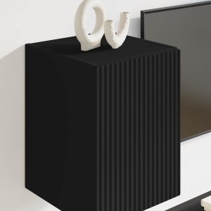 vidaXL Szafka pod telewizor Czarny 30 x 31 x 40 cm 4