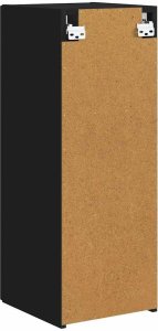 vidaXL Szafka pod telewizor czarna 30 x 31 x 80 cm 8