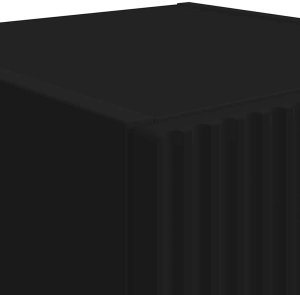 vidaXL Szafka pod telewizor czarna 30 x 31 x 80 cm 9