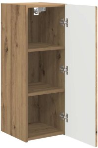 vidaXL Szafka pod telewizor Dąb rzemieślniczy 30 x 31 x 80 cm 5
