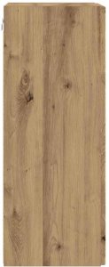 vidaXL Szafka pod telewizor Dąb rzemieślniczy 30 x 31 x 80 cm 7