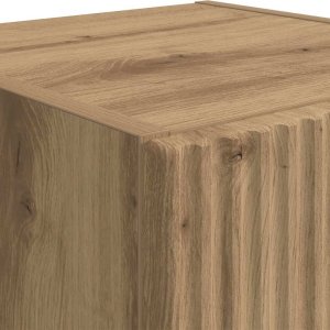 vidaXL Szafka pod telewizor Dąb rzemieślniczy 30 x 31 x 80 cm 9