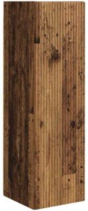 vidaXL Szafka pod telewizor Stare drewno 30 x 31 x 100 cm 2
