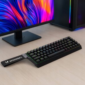 Klawiatura gamingowa Wozinsky WKGP-1165 mechaniczna podświetlana RGB - czarna 3
