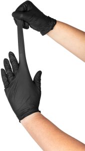 Rękawice nitrylowe tanie, 100 sztuk, rozmiar XL 4
