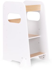 Ecotoys Pomocnik kuchenny kitchen helper regulowany podest dla dziecka 4