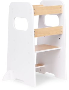 Ecotoys Pomocnik kuchenny kitchen helper regulowany podest dla dziecka 7