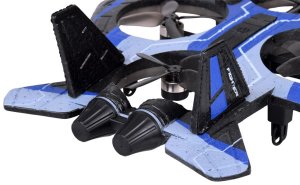 Strzelający DRON Combat - zdalne sterowanie rękawicą i pilotem RC0750 10