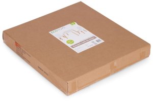 Ecotoys Zestaw mebli dla dzieci stolik + 2 krzesła białe 9