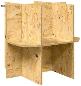 vidaXL Terrarium Brązowy 50 x 50 x 100 cm OSB 6