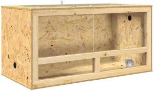 vidaXL Terrarium Brązowy 50 x 100 x 50 cm OSB 2