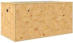 vidaXL Terrarium Brązowy 50 x 100 x 50 cm OSB 8