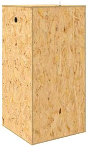 vidaXL Terrarium Brązowy 50 x 50 x 100 cm OSB 8