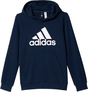 Adidas Bluza juniorska Boys Essentials Logo Hoodie granatowa r. 128 cm (BP8773) 1