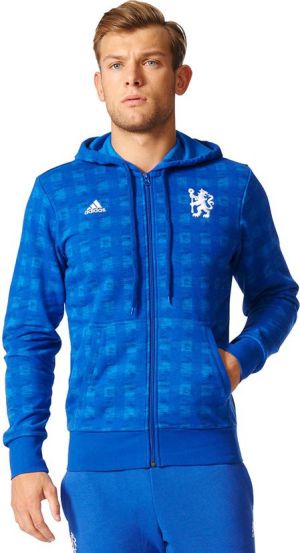 Adidas Bluza męska Chelsea CFC SSP FZ HD niebieska r. M (B47773) 1