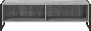 vidaXL Szara szafka pod telewizor 100 x 36.5 x 30.5 cm 5