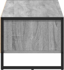 vidaXL Szara szafka pod telewizor 100 x 36.5 x 30.5 cm 6