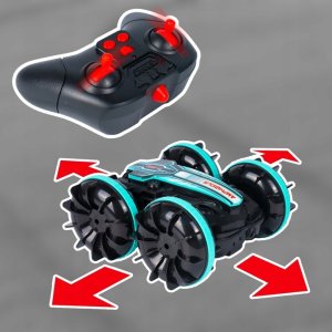 Samochód terenowy RC z opaską gestów - auto, wodoodporny, LED 5