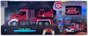 Zdalnie sterowana Ciężarówka - Wóz strażacki 2,4GHz 7
