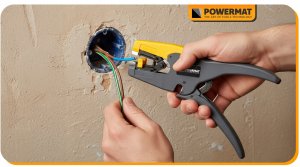 ŚCIĄGACZ DO IZOLACJI KABLI PRZEWODÓW AUTOMATYCZNE SZCZYPCE 0,03-10 MM 2w1 6