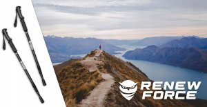 Renew Force SKŁADANE LEKKIE NAKŁADKI ERGONOMICZNE 130 KOŃCÓWKI 13