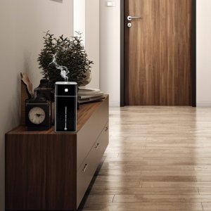 Nawilżacz powietrza Retoo NAWILŻACZ POWIETRZA DYFUZOR ZAPACHOWY AROMATERAPIA LAMPKA LED CZARNY 5