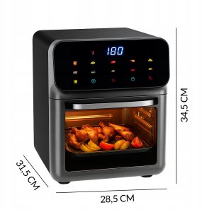 Frytkownica beztłuszczowa Retoo Frytkownica bez tłuszczu ER762 1350 W 12 l 11