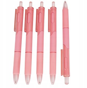 DŁUGOPISY ZESTAW 5SZT DŁUGOPIS AUTOMATYCZNY DO BIURA SZKOŁY WYGODNY KOMPLET 3