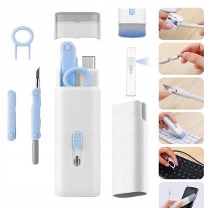 NARZĘDZIE CZYŚCIK DO TELEFONU SŁUCHAWEK ELEKTRONIKI CZYSZCZENIA SZCZELIN 9