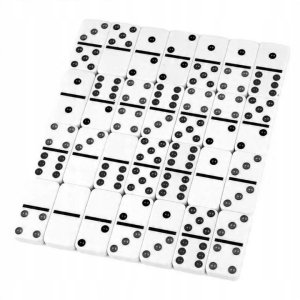 GRA DOMINO LOGICZNA DO ZABAWY EDUKACYJNA PODRÓŻNA 28 ELEMENTÓW RODZINNA 3