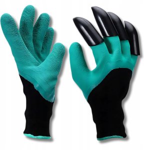 RĘKAWICE RĘKAWICZKI OGRODOWE PAZURY DO OGRODU GRABIE PAZURKI GRABKI PAZUREM 2