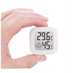 4x TERMOMETR POKOJOWY CYFROWY HIGROMETR ELEKTRONICZNY WILGOTNOŚĆ POWIETRZA 2