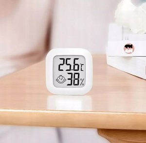 4x TERMOMETR POKOJOWY CYFROWY HIGROMETR ELEKTRONICZNY WILGOTNOŚĆ POWIETRZA 4