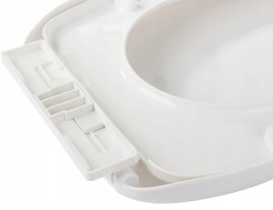 DESKA WC WOLNOOPADAJĄCA SEDESOWA KLOZETOWA UNIWERSALNA KLAPA ANTYBAKTERYJNA 3