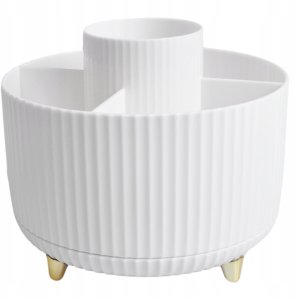 ORGANIZER NA KOSMETYKI OBROTOWY POJEMNIK PĘDZLE STOJAK 360 KOSMETYCZKA 2