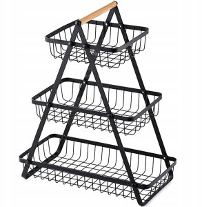 Kosz uniwersalny metal czarny 4