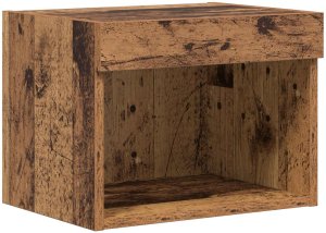 vidaXL Jednostki do montażu telewizora na ścianie 6 pcs Czarny Dąb 7